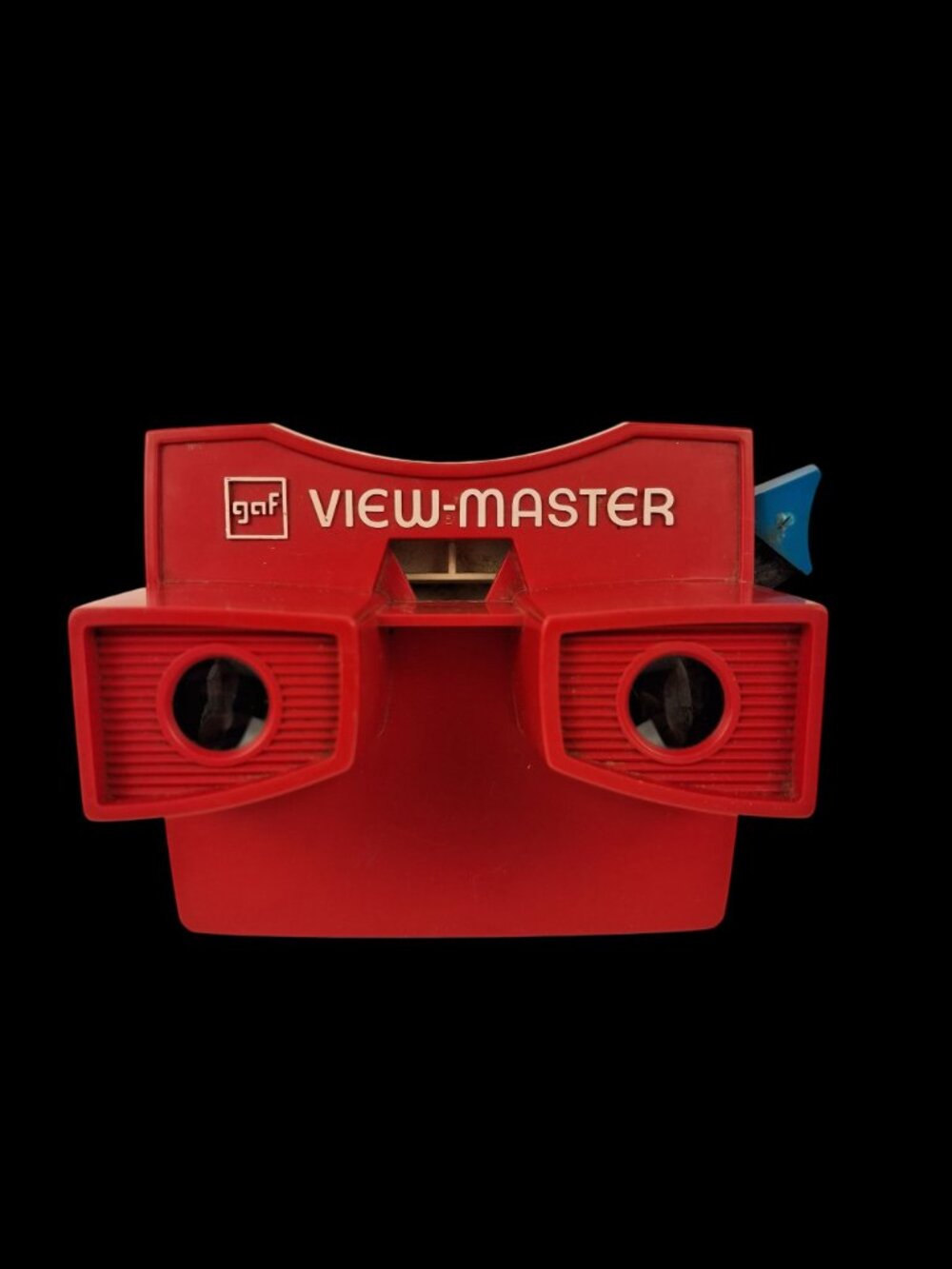 VTG GAF View-Master Red & White 3D Viewer With 14 Classic Reel Discs - Picture 8 of 15